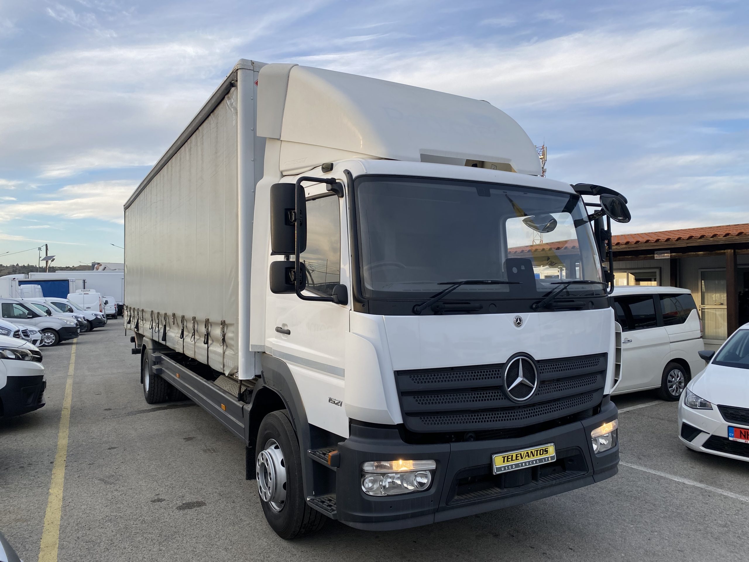 MERCEDES ATEGO 1521 CURTAINSIDER