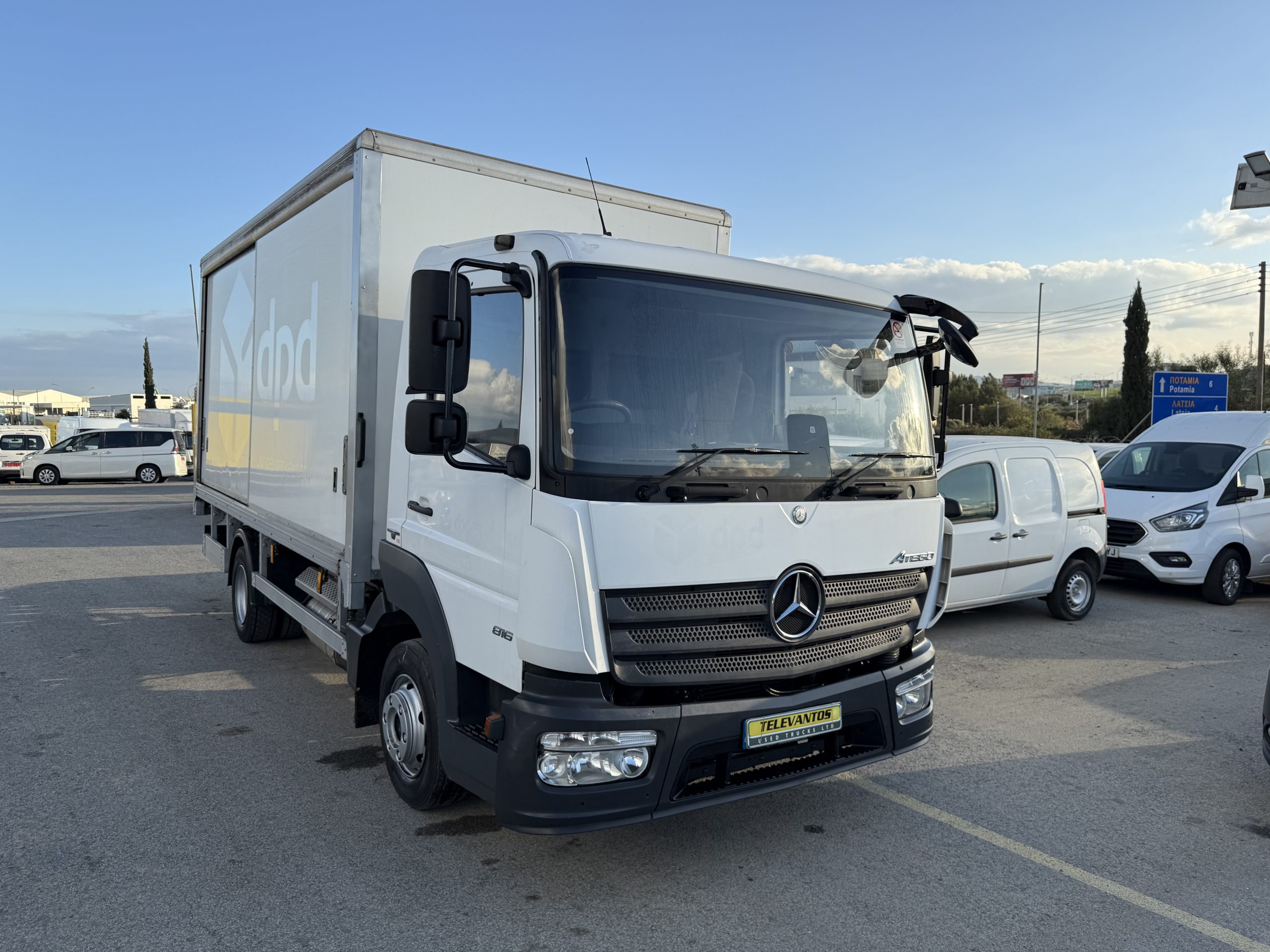 MERCEDES ATEGO 816 FRIDGE BOX