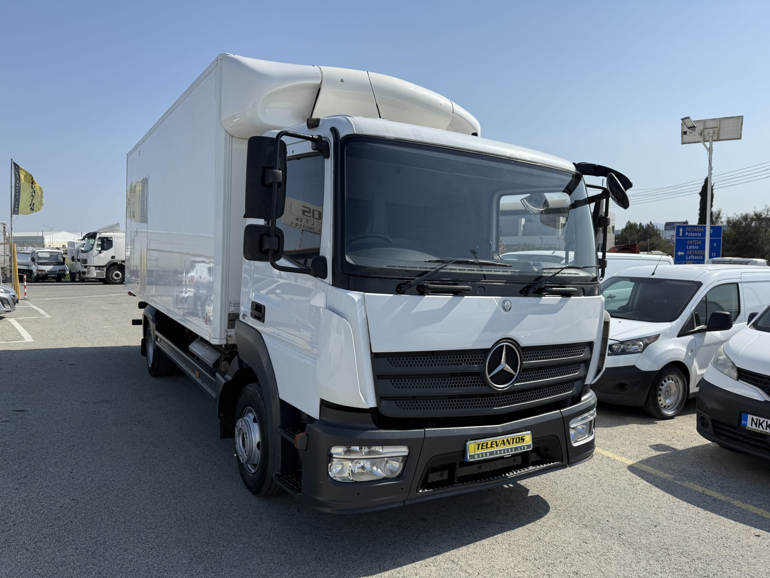 MERCEDES ATEGO 1016 FRIDGE BOX